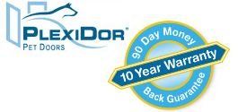 PlexiDor medium door mounted dog door