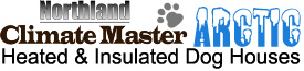 Climate Master insulated dog houses