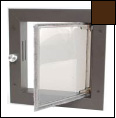 Brown Small Wall Mounted Dog Door