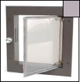 Silver Small Door Mounted Dog Door