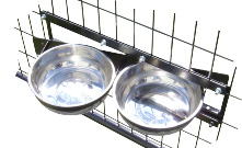 Rotating / Turnstyle 2 dog bowls